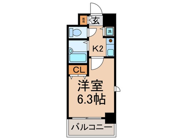 プレサンス京都烏丸御池Ⅱ(902)の物件間取画像